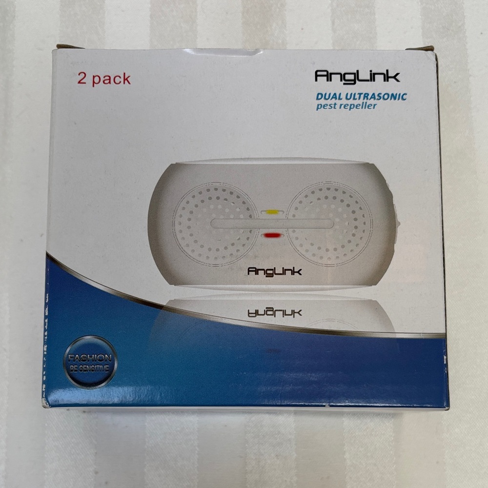 AngLink Dual Ultrasonic Pest Repeller - Set of 2